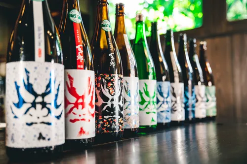日本酒整列